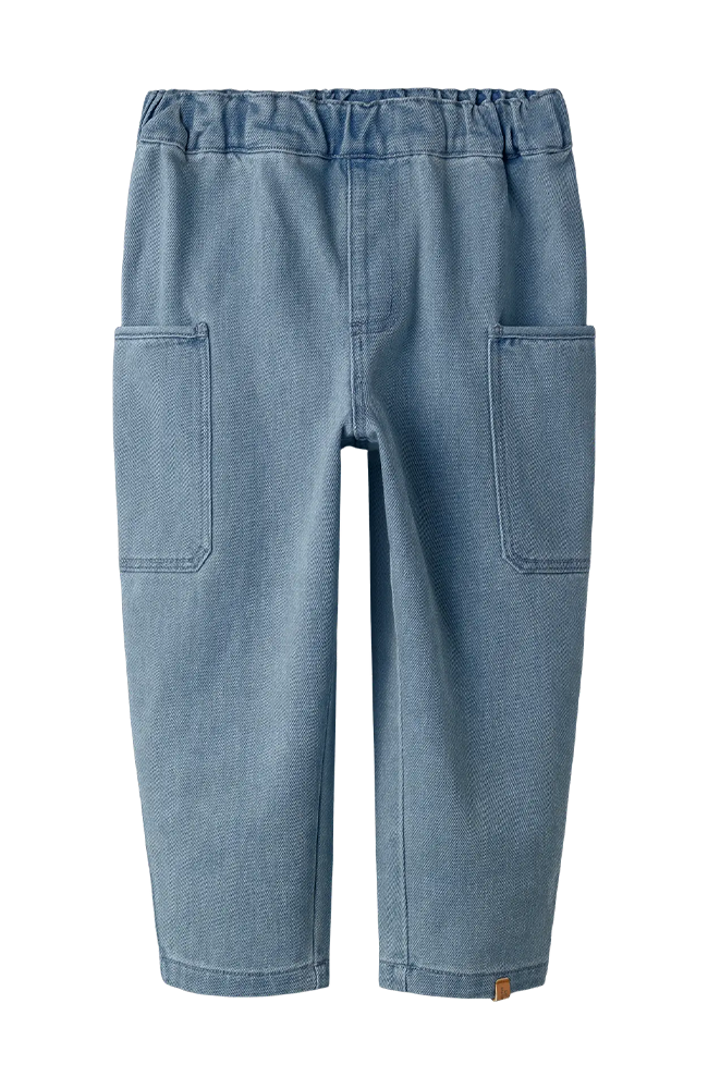 Lulia Baggy Jeans - Medium Blue Denim Lil' Atelier Byxor