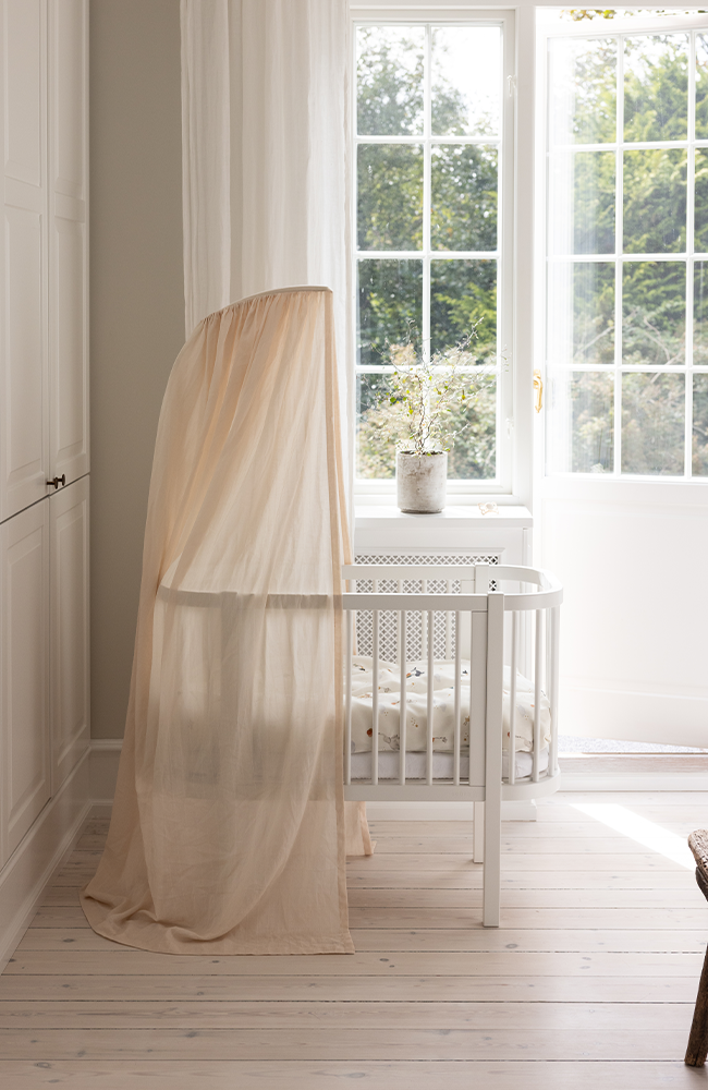 Sänghimmel Dobby Weave - Jetty Beige