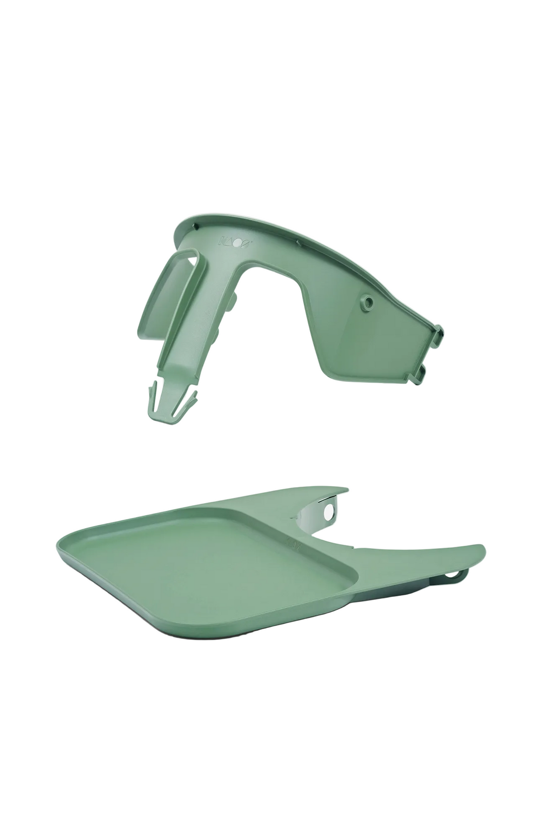 KAOS KLAPP Säkerhetsbygel & Bricka - Mineral Green KAOS Matstolstillbehör