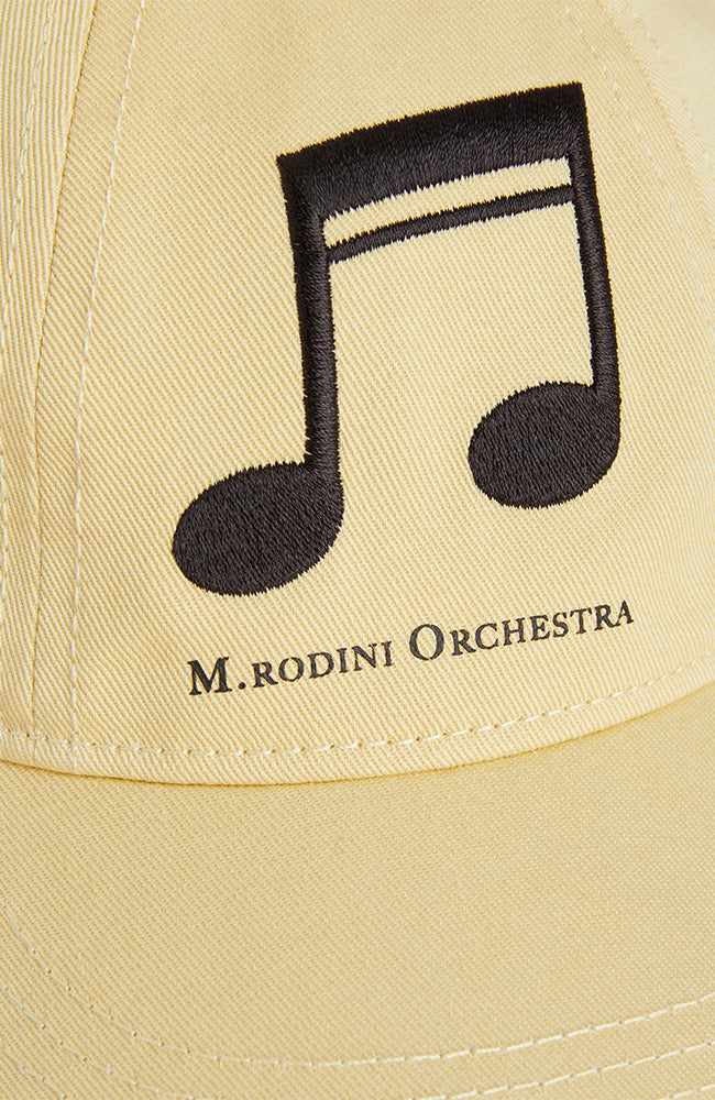 Note Soft Cap - Yellow Mini Rodini keps