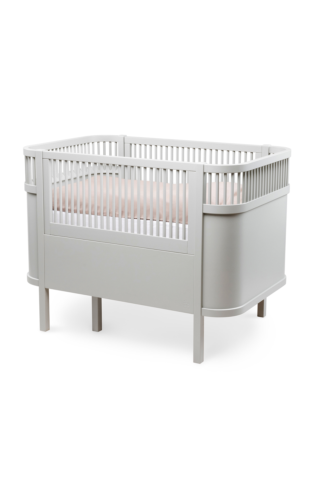 Barnsäng Baby & Jr - Stone Grey Sebra Säng