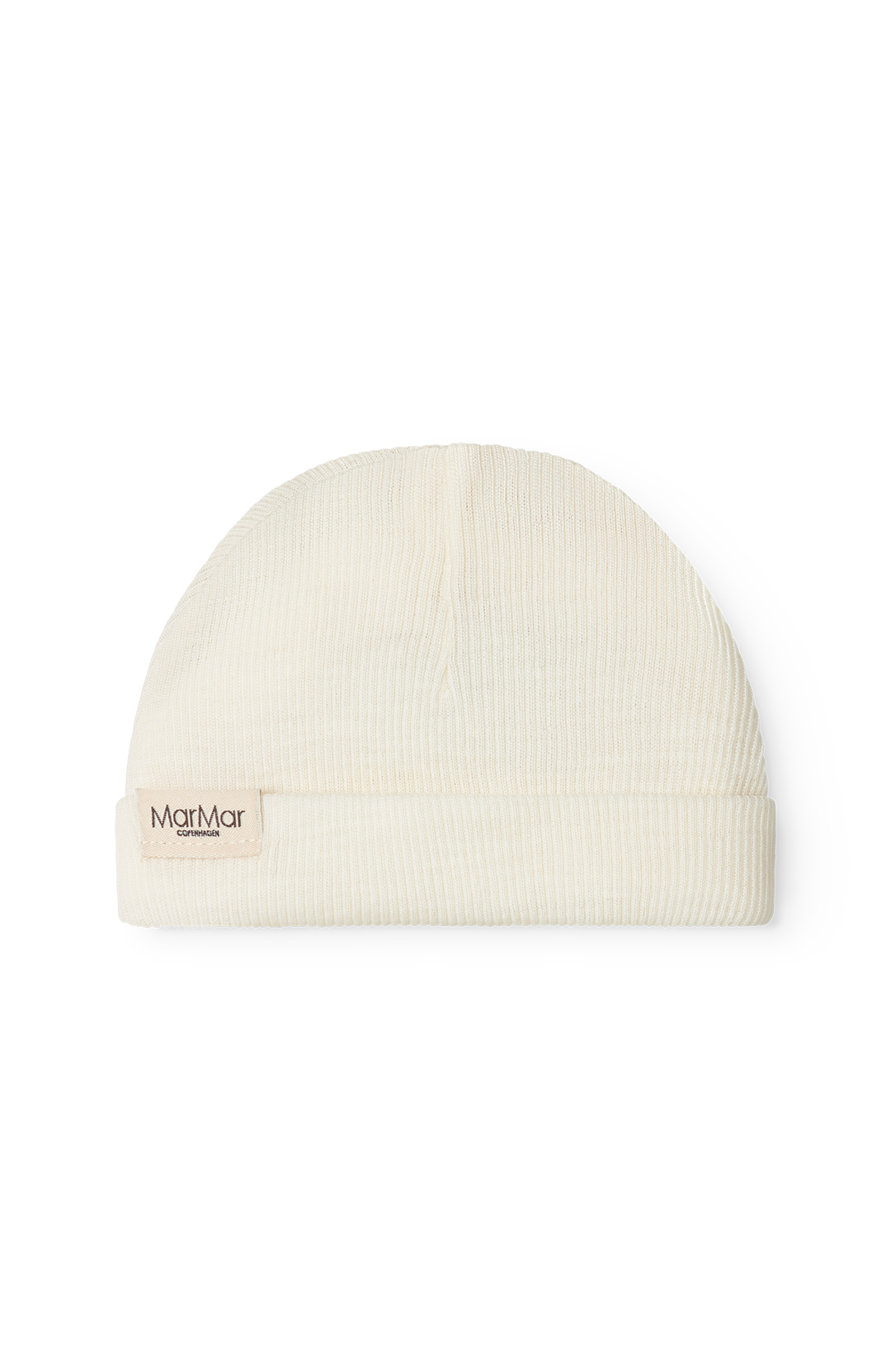 Aiko Wool Rib Hat - Natural MarMar Copenhagen mössa