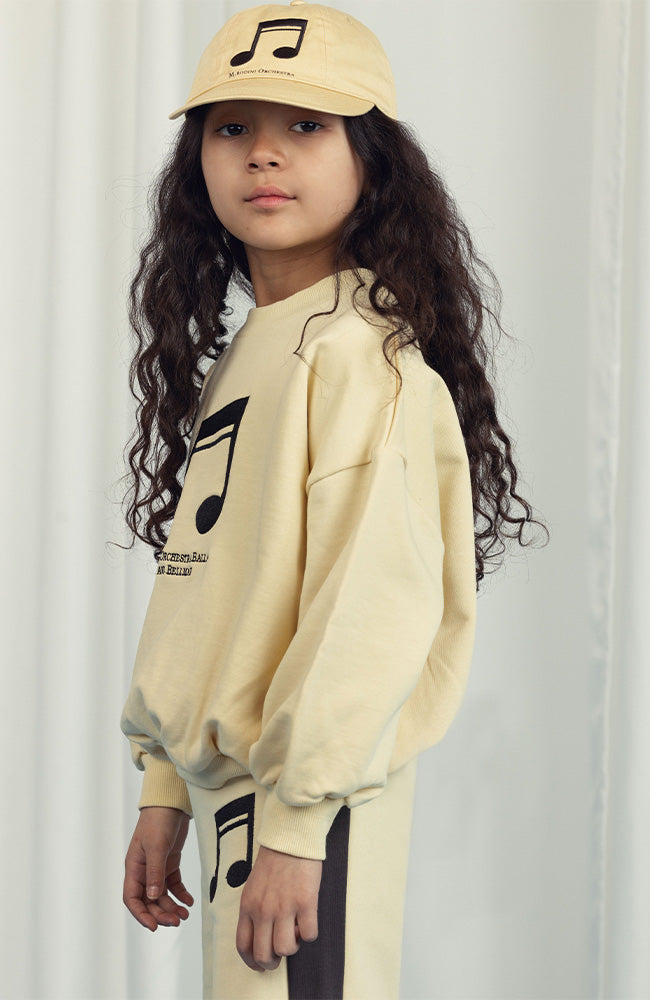 Note Soft Cap - Yellow Mini Rodini keps