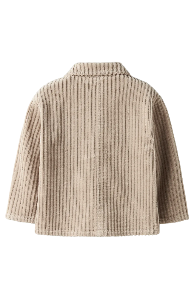 Raul Loose Cord Shirt - Oxford Tan