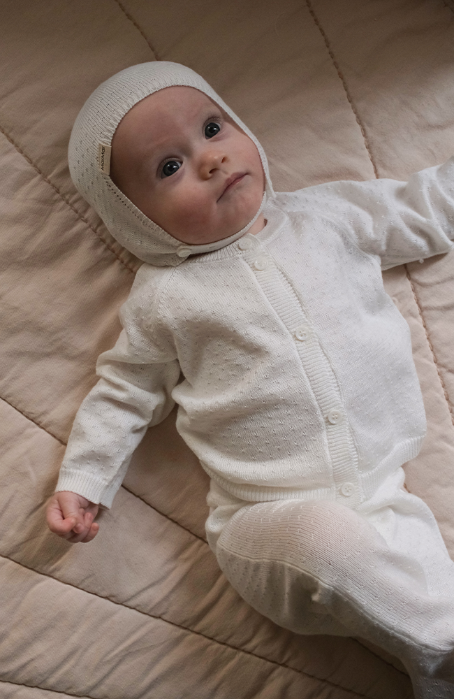 Aly Modal Mini Dots - Gentle White MarMar Copenhagen mössa