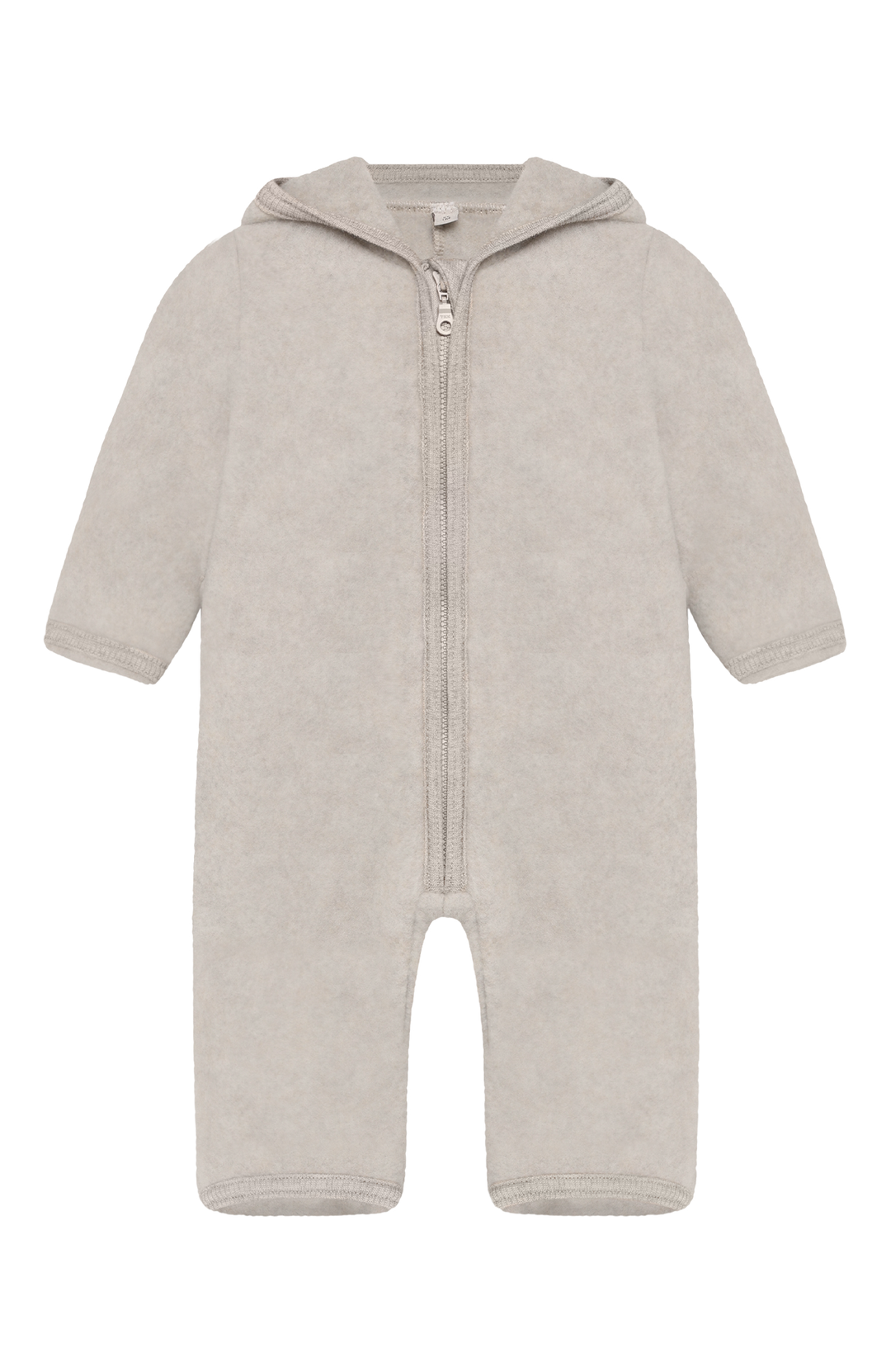 Pram Suit Ears Wool Fleece - Camel Melange HUTTEliHUT ytterkläder
