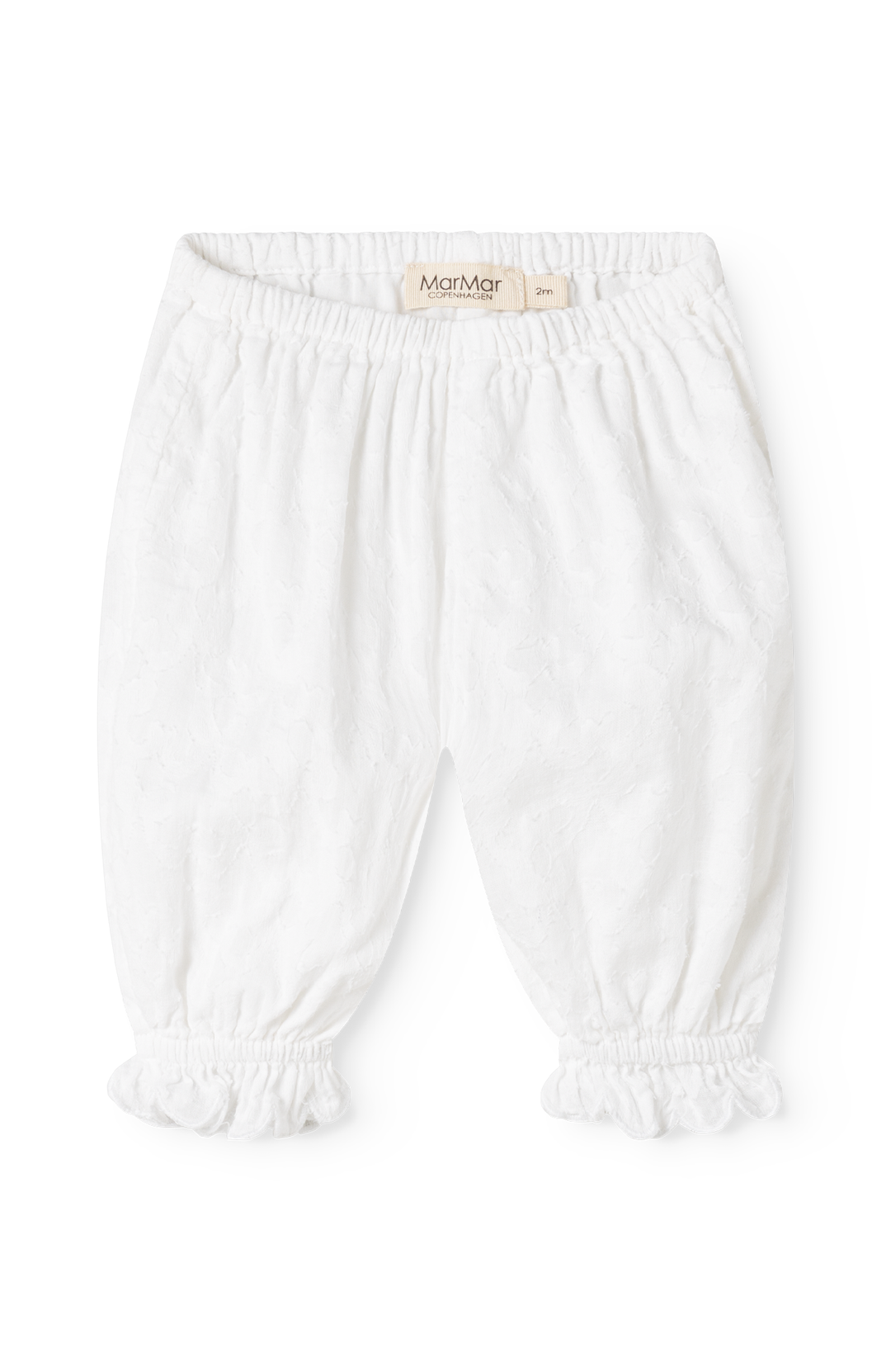 Pus Delicate Cotton Pants - White MarMar Copenhagen Byxor