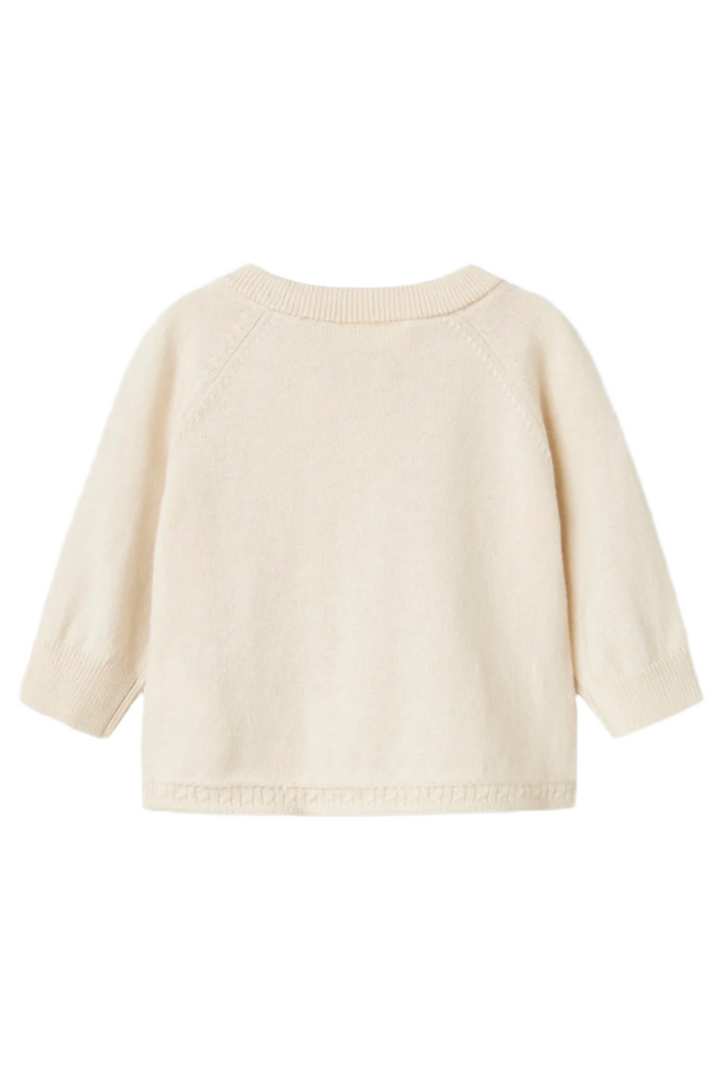 Nord Wo/Co Knit Cardigan - Turtledove Melange