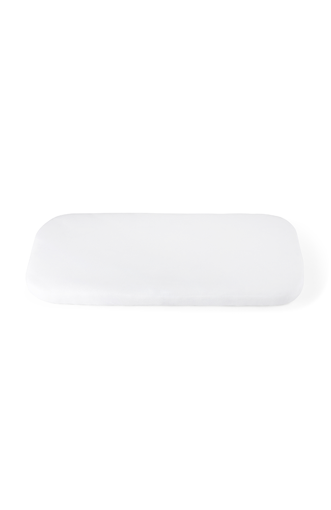 Sebra fitted sheet Crib - White