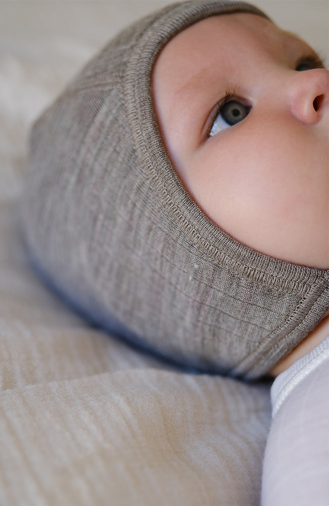 Wool Helmet - Sand Joha mössa