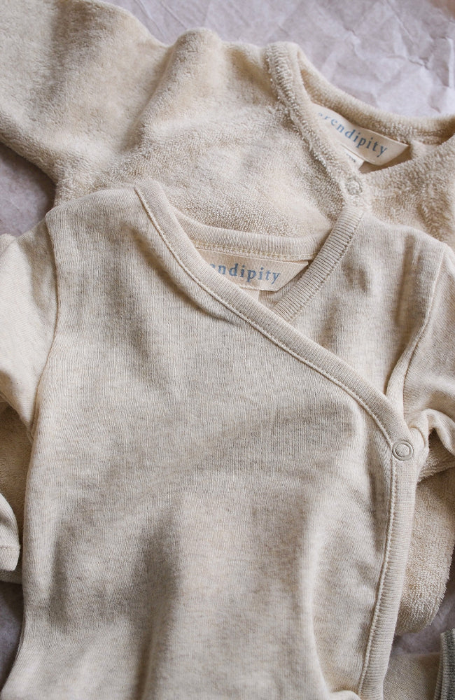 Newborn Wrap Body - Shell-Melange Serendipity Organics Body