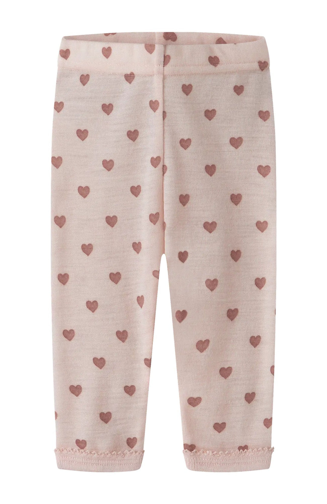 Noel Nia Baby Wool Slim Legging - Morganite Heart Lil' Atelier Leggings