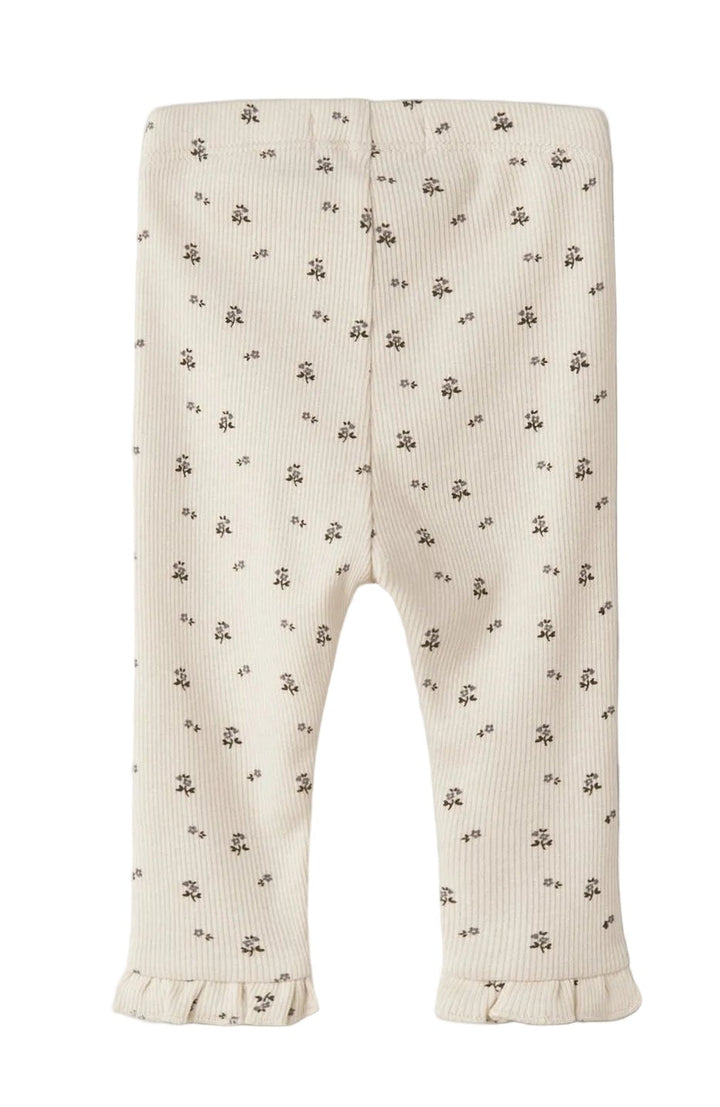 Lago Mer Leggings - Turtledove Blue Flower Lil' Atelier Leggings