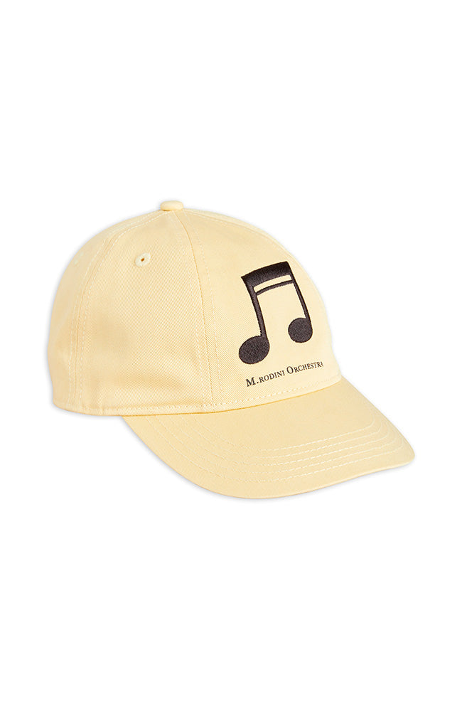 Note Soft Cap - Yellow Mini Rodini keps