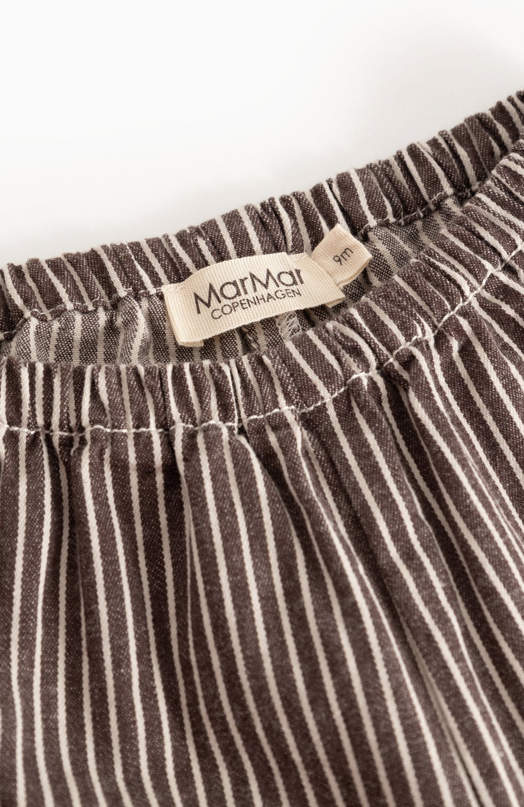 Panto Soft Denim Pants - Dark Brownie Stripe MarMar Copenhagen Byxor