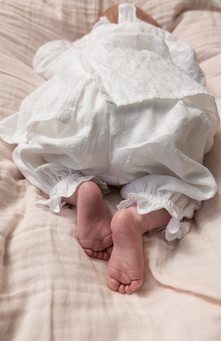 Pus Delicate Cotton Pants - White MarMar Copenhagen Byxor