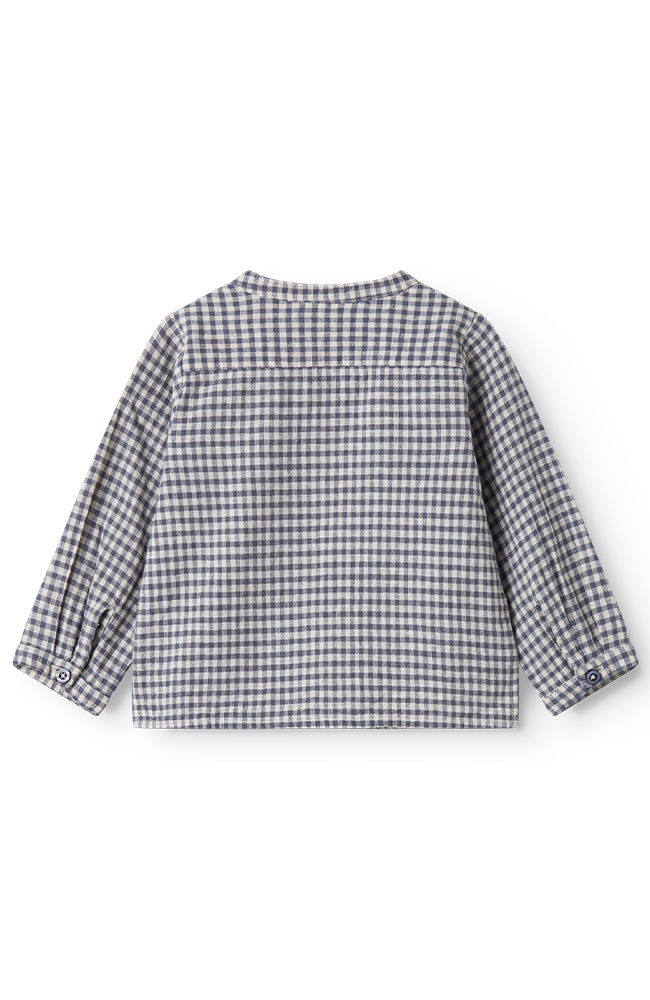 Totoro Shirt - Navy Check