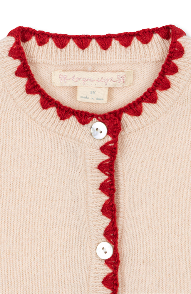 Collette Cardigan - Buttercream Konges Slöjd Cardigan