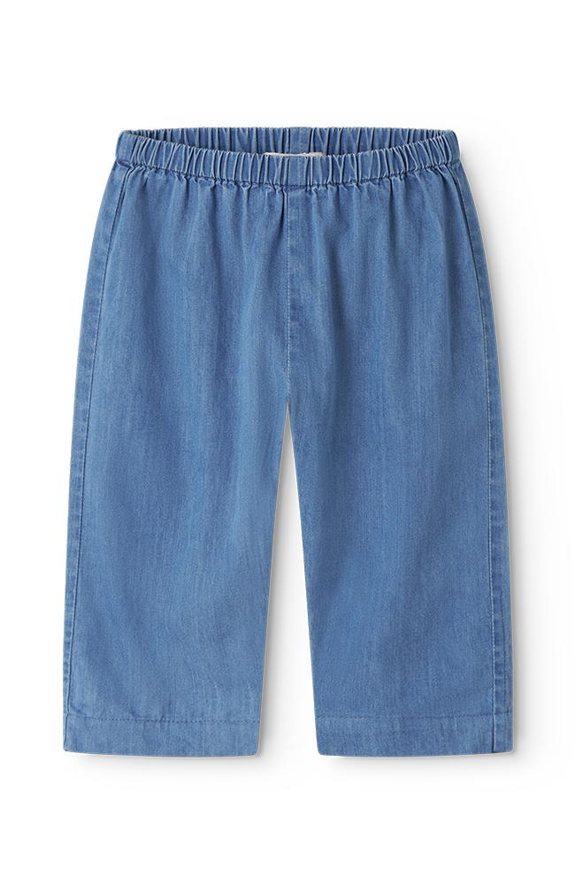 Panto Light Denim Pants - Blue Denim