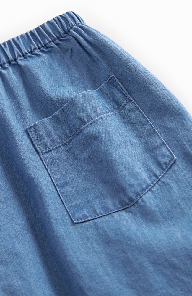 Panto Light Denim Pants - Blue Denim