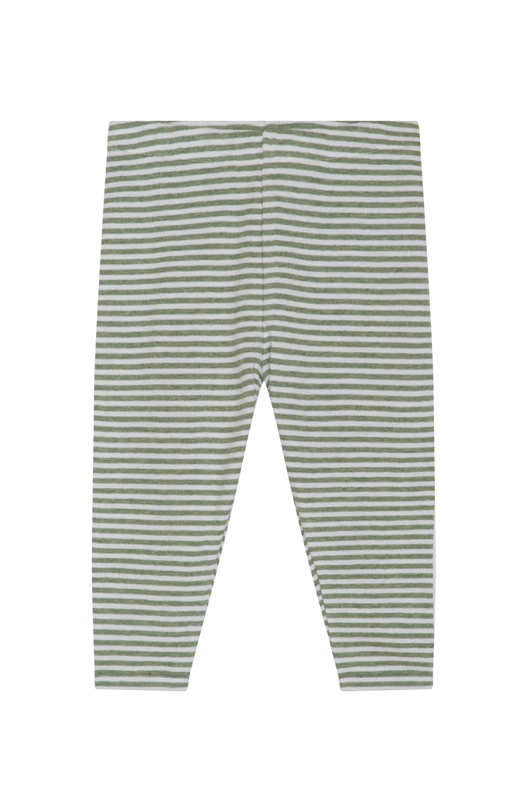 Baby Leggings Stripe - Moss/Offwhite Serendipity Organics Leggings