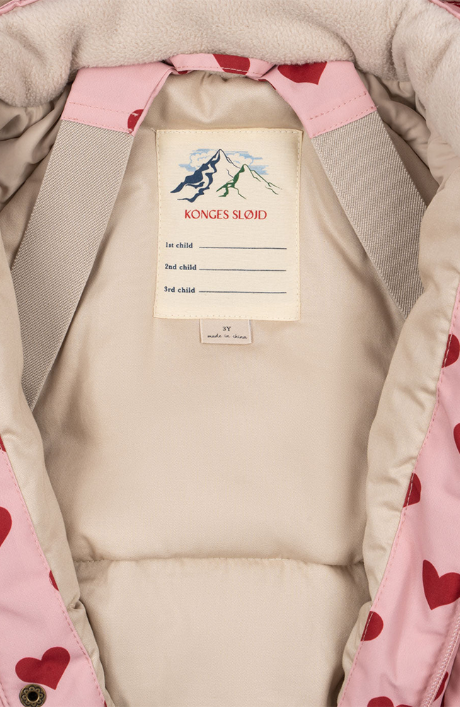 Nohr Snowsuit - Amour Pink Konges Slöjd Overall