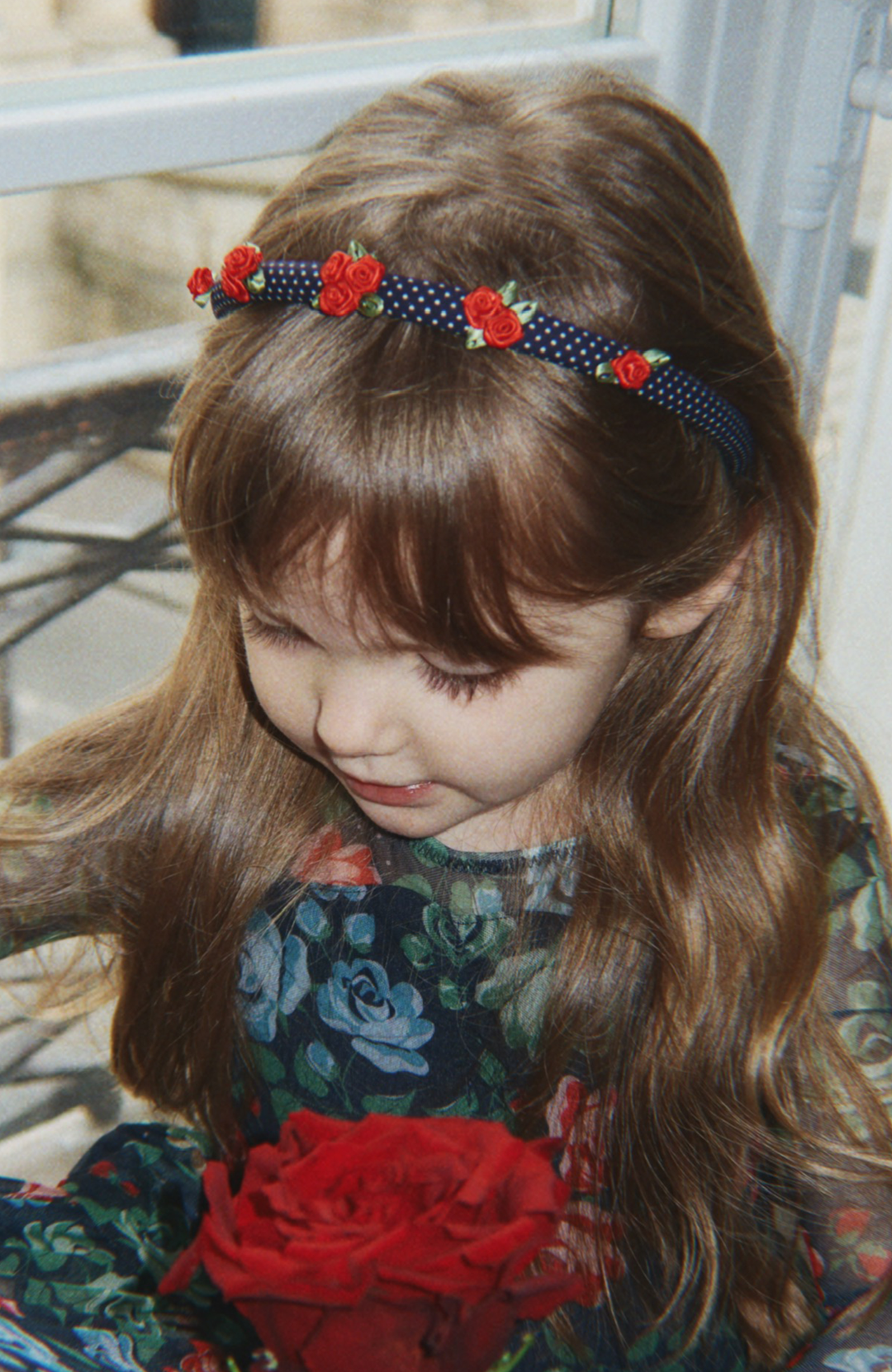 Rose Rouge Hairbrace - Dot Nuit