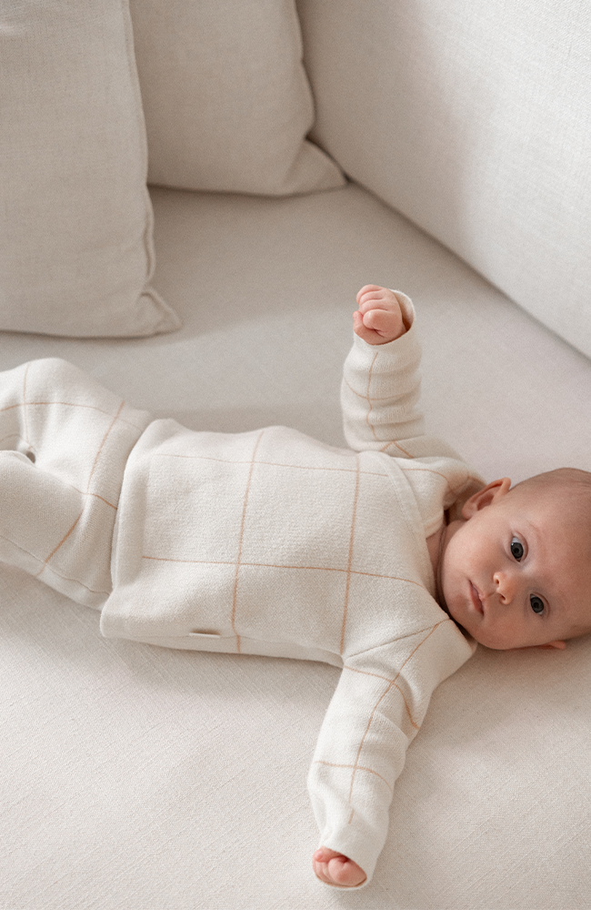 Wrap Cardigan - Beige/Cream Poppedi Cardigan