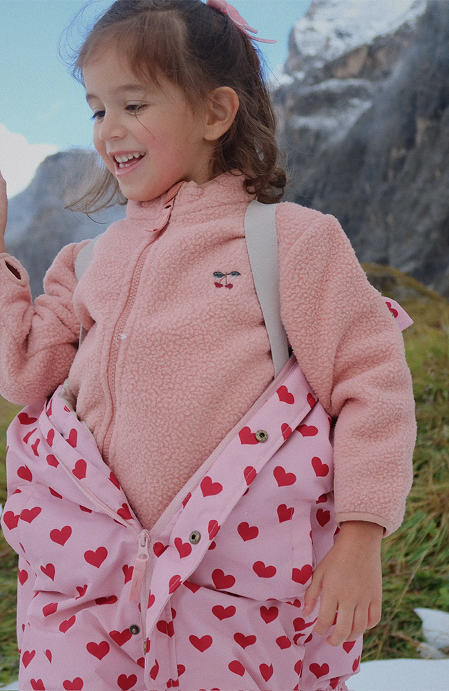 Nohr Snowsuit - Amour Pink Konges Slöjd Overall