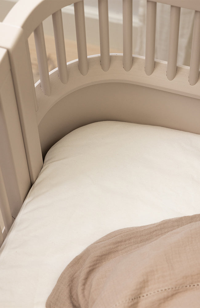 Sebra dra-på-lakan Baby - White Sebra lakan