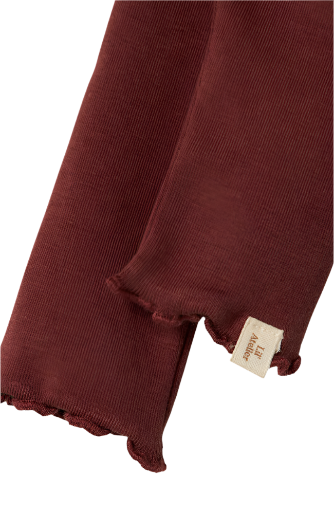 Gayo Slim Leggings Baby - Hot Chocolate Lil' Atelier Leggings