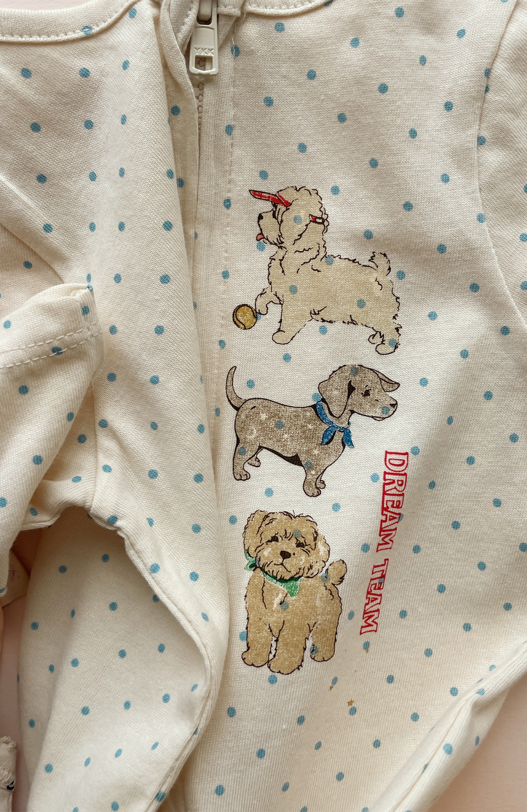 Gio Zip Onesie - Dream Team