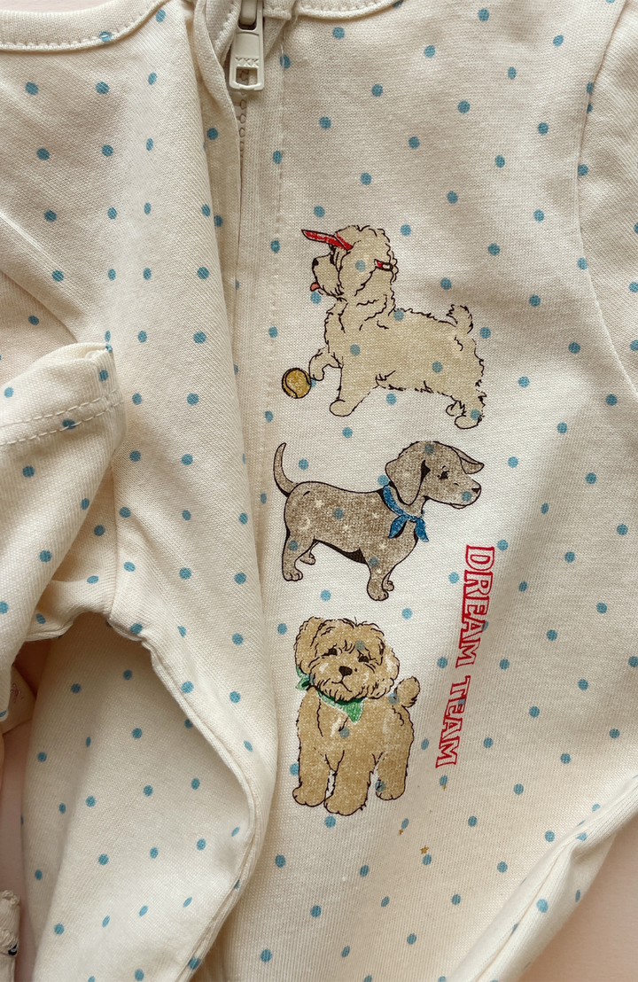 Gio Zip Onesie - Dream Team