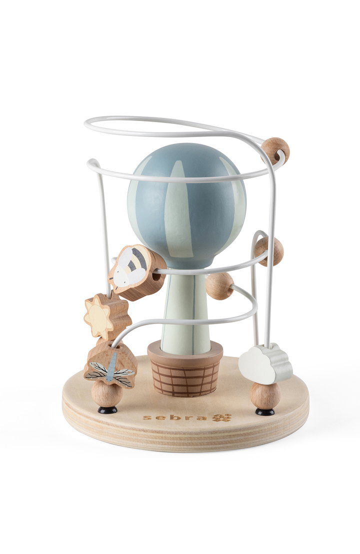 Balloon Bead Maze Wooden Sebra Leksak