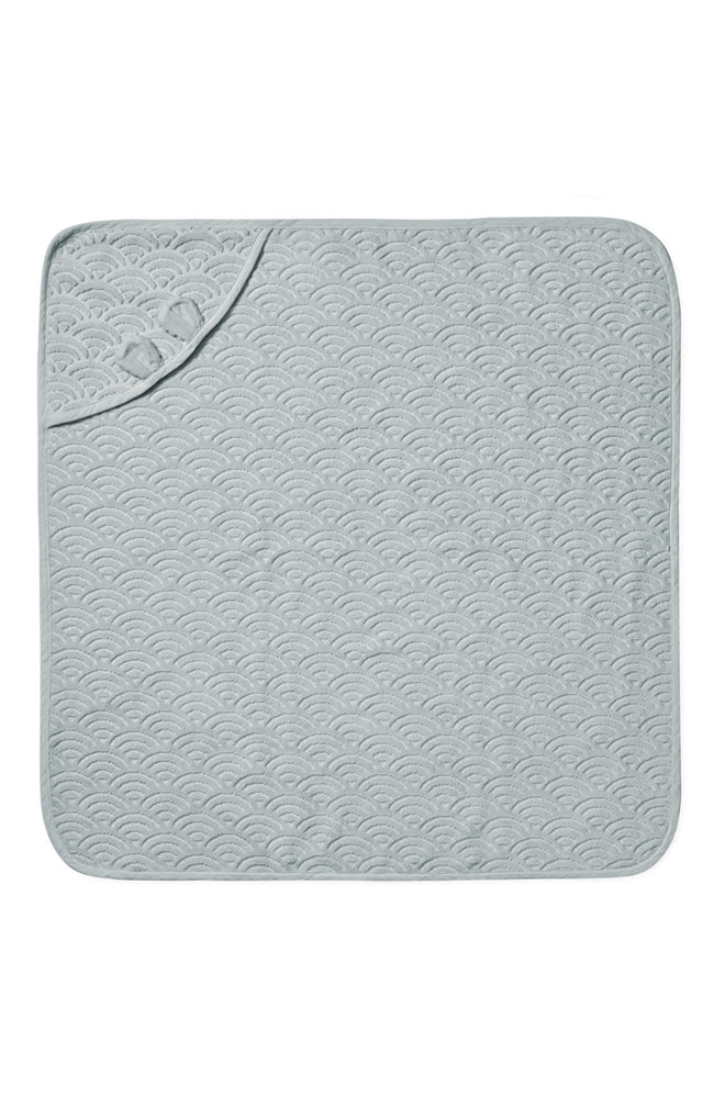 Towel Baby Hooded w/ ears - Classic Grey CamCam Copenhagen Handduk