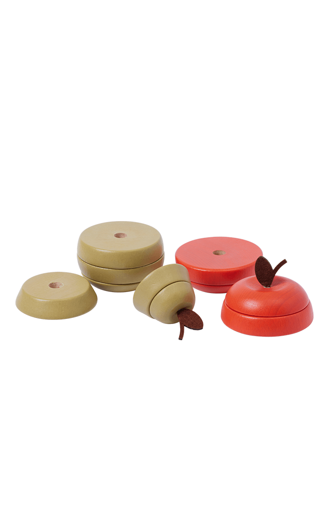 Stacking Apple and Pear - Set of 2