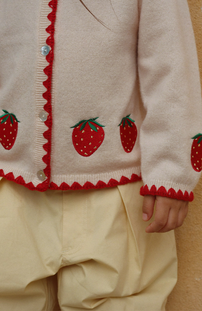 Collette Cardigan - Buttercream Konges Slöjd Cardigan