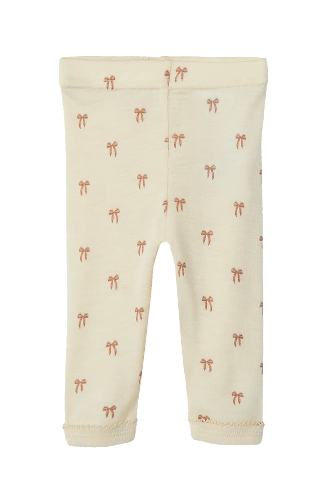 Nalu Wool Slim Legging - Turtledove Melange