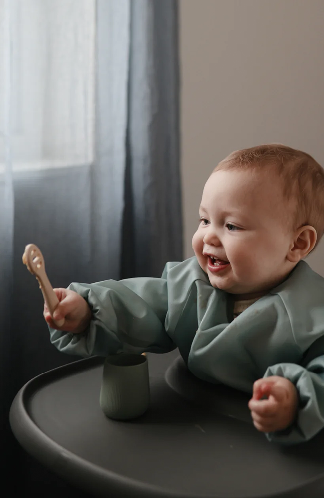 First Feeding Baby Spoons - Blush/Shifting Sand Mushie Äta & Dricka