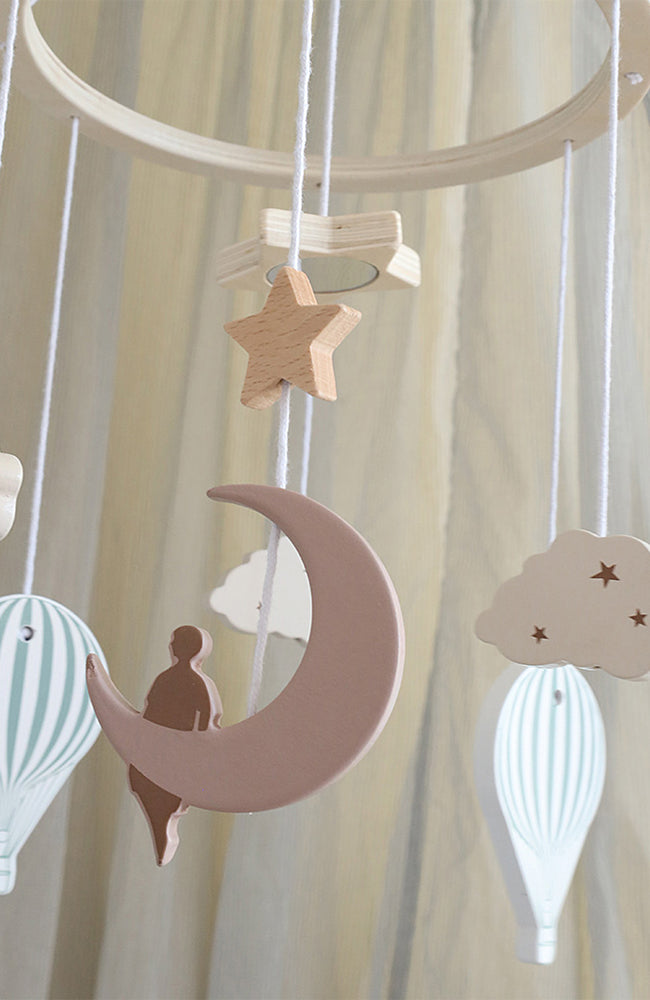 Wooden Cot Mobile - Dreamland CamCam Copenhagen Inredning