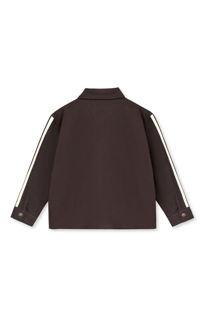 Donny Shirt - Coffee Bean Fliink Skjorta – detalj 2