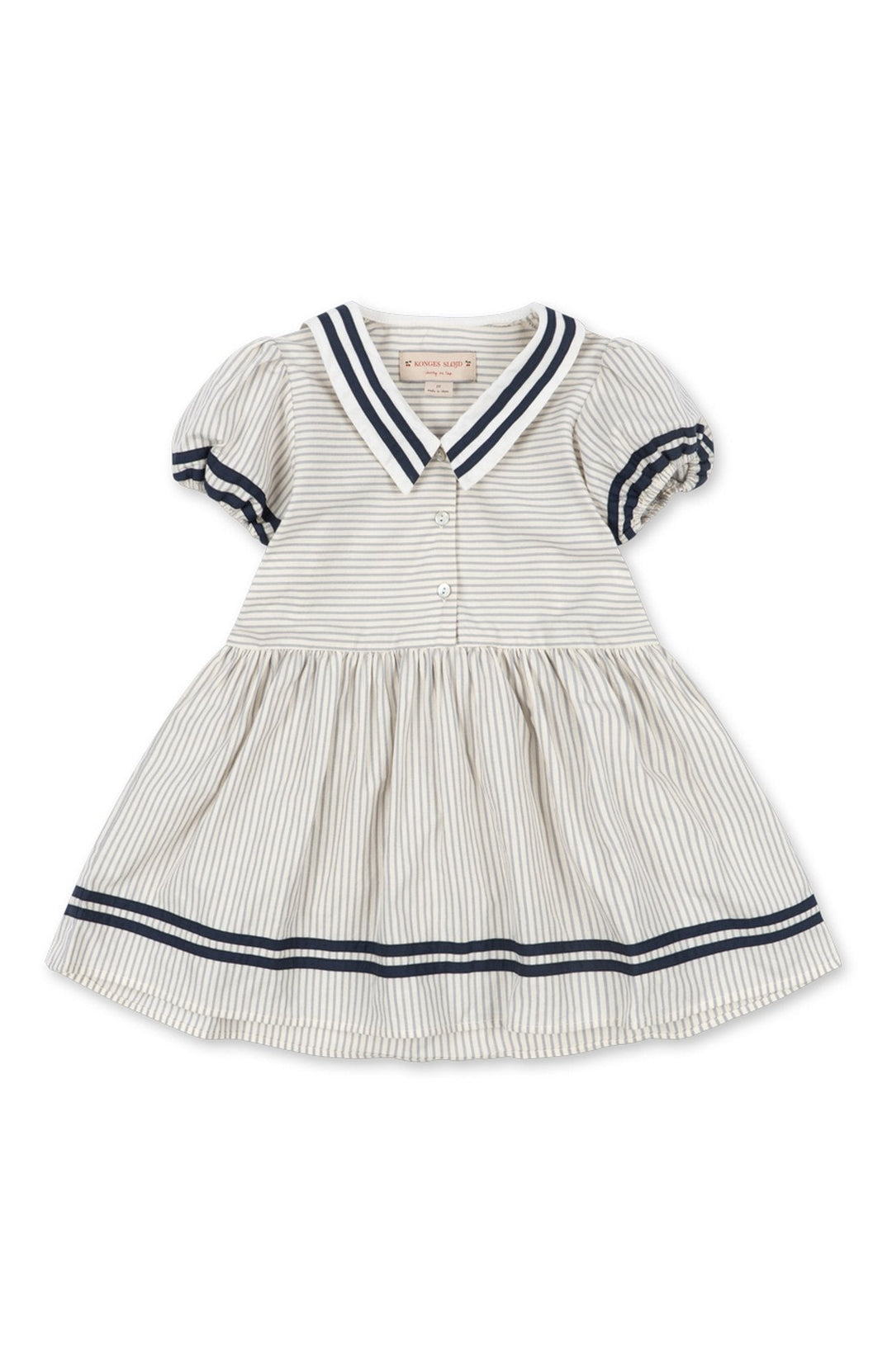 Allie Sailor Dress - Bleu Stripe Konges Slöjd Klänning