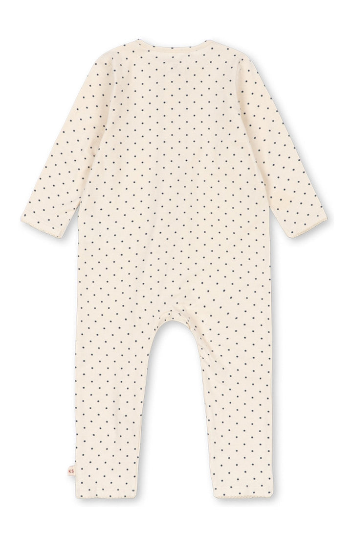 Basic Zip Onesie - Blue Dot Konges Slöjd Pyjamas