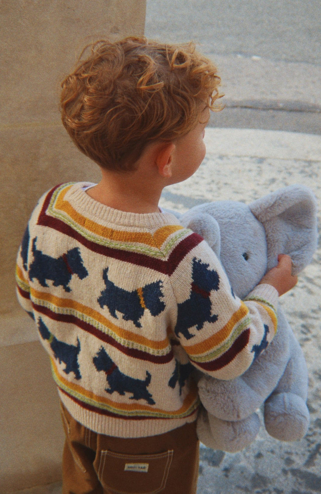 Belou Knit Sweater - Piccolo Scottie Konges Slöjd 