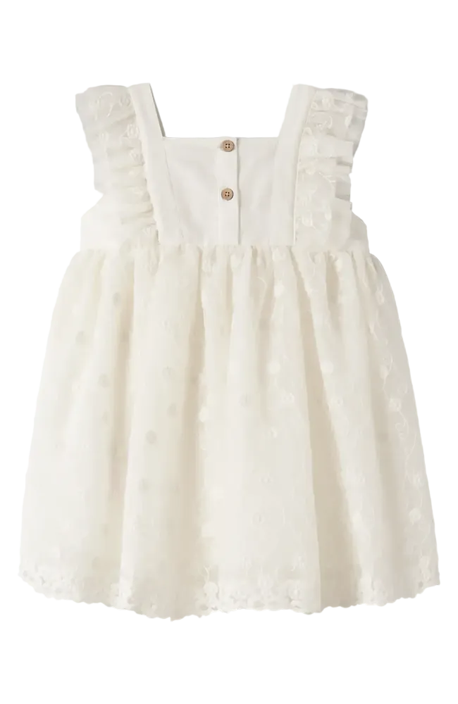 Feya Tulle Dress - Coconut Milk Lil' Atelier Klänning