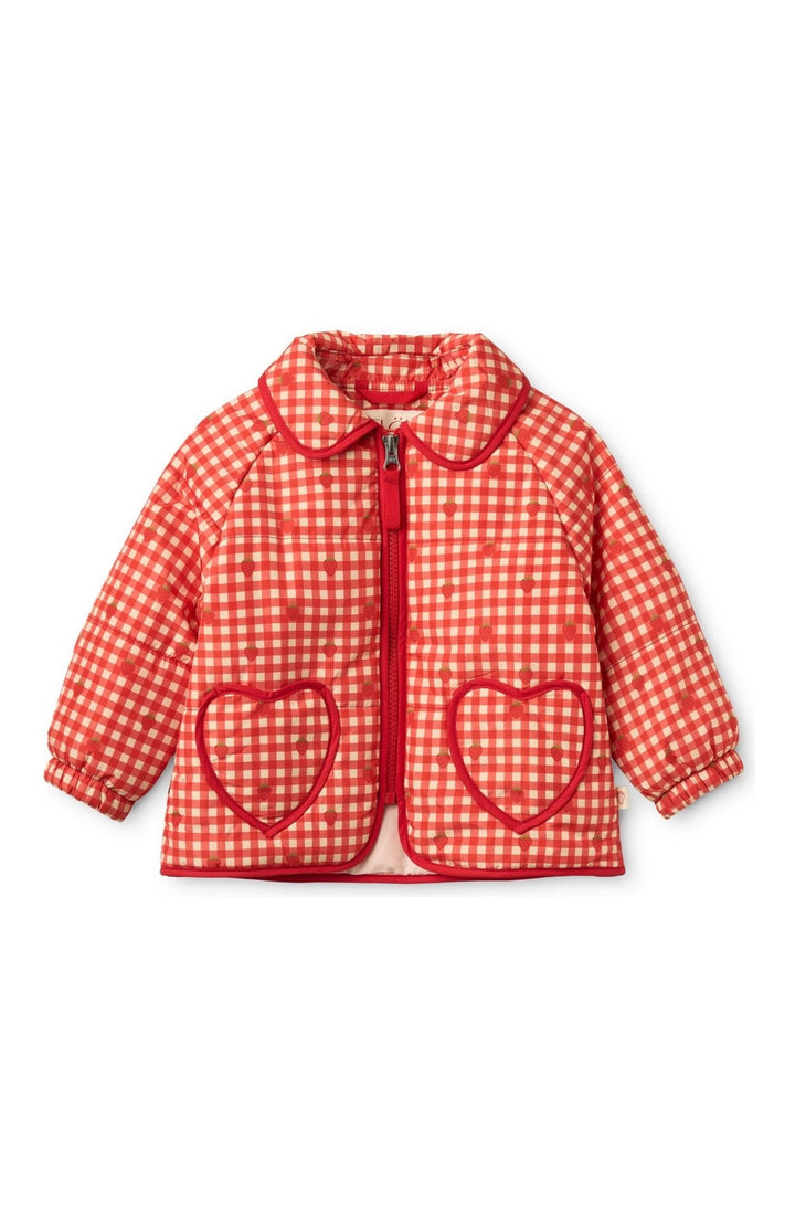Molly Vaddad Jacka - Red Berry Gingham