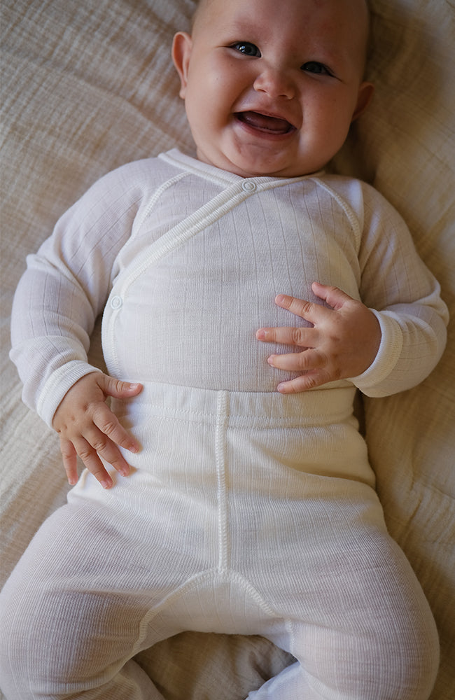 Wool Wrap-around Body - Nature White Joha Body