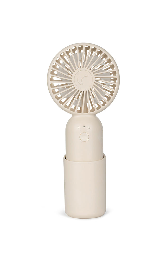 Handfläkt - Cream white Moonboon handfläkt