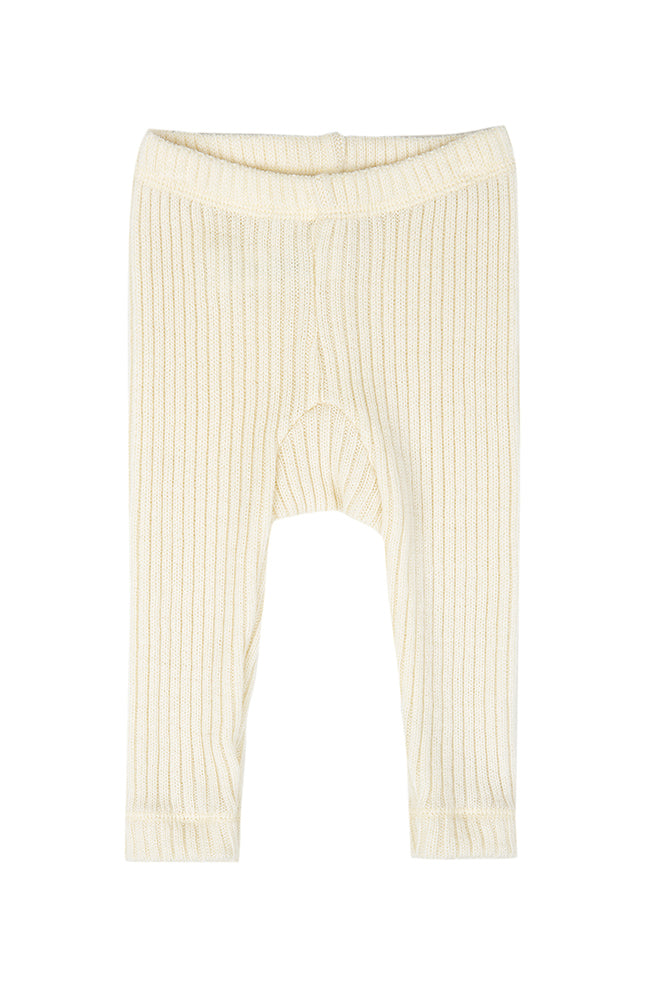 Wool Pants - Creme Vit Joha Leggings