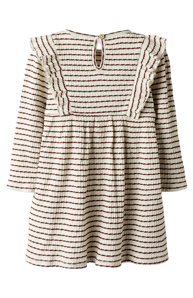 Sophia LS Dress - Hot Chocolate
